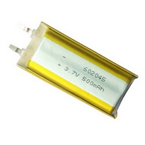 602045 Rechargeable Lithium Polymer Battery 3.7 V 500mah Small Lipo Cell