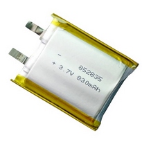 Rechargeable Li-polymer 852835 3.7 V Lipo Battery Cell 830mAh 