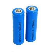 Cylindrical LiFePO4 Battery Pack 14500 500mAh 3.2V Battery AA Cell