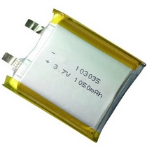 Li-polymer Battery Cell 103035 1050mAh 3.7V Rechargeable Lipo