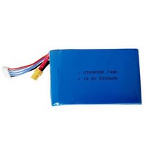 UAV Flight battery 4S1P 10C Discharge 5000mAh 14.8V Drone Battery pack