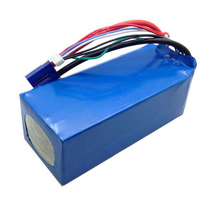 High Voltage 6S Lipo Drone Battery Pack 22.2V 10000mAh 20C High Power Battery Manufacturer 
