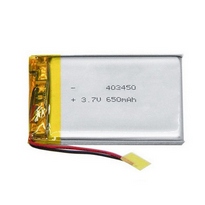 Prismatic 3.7V 403450 650mah Lithium Polymer Battery Pack For POS Machine