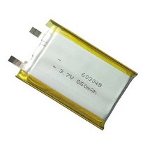 Factory Wholesale Rechargeable 3.7V 850mAh 603048 lithium polymer lipo battery