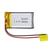 602035 Lithium Polymer Battery Pack 3.7V 400mah For Blue Tooth Headset