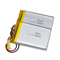 754060 3.7 V Lithium Polymer Battery 1800mAh Lipo Battery Single Cell with PCM