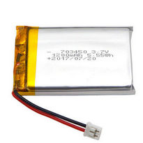 Rechargeable Polymer Lithium Batteries 703450 3.7V Li ion Battery 1200mAh Manufacturer